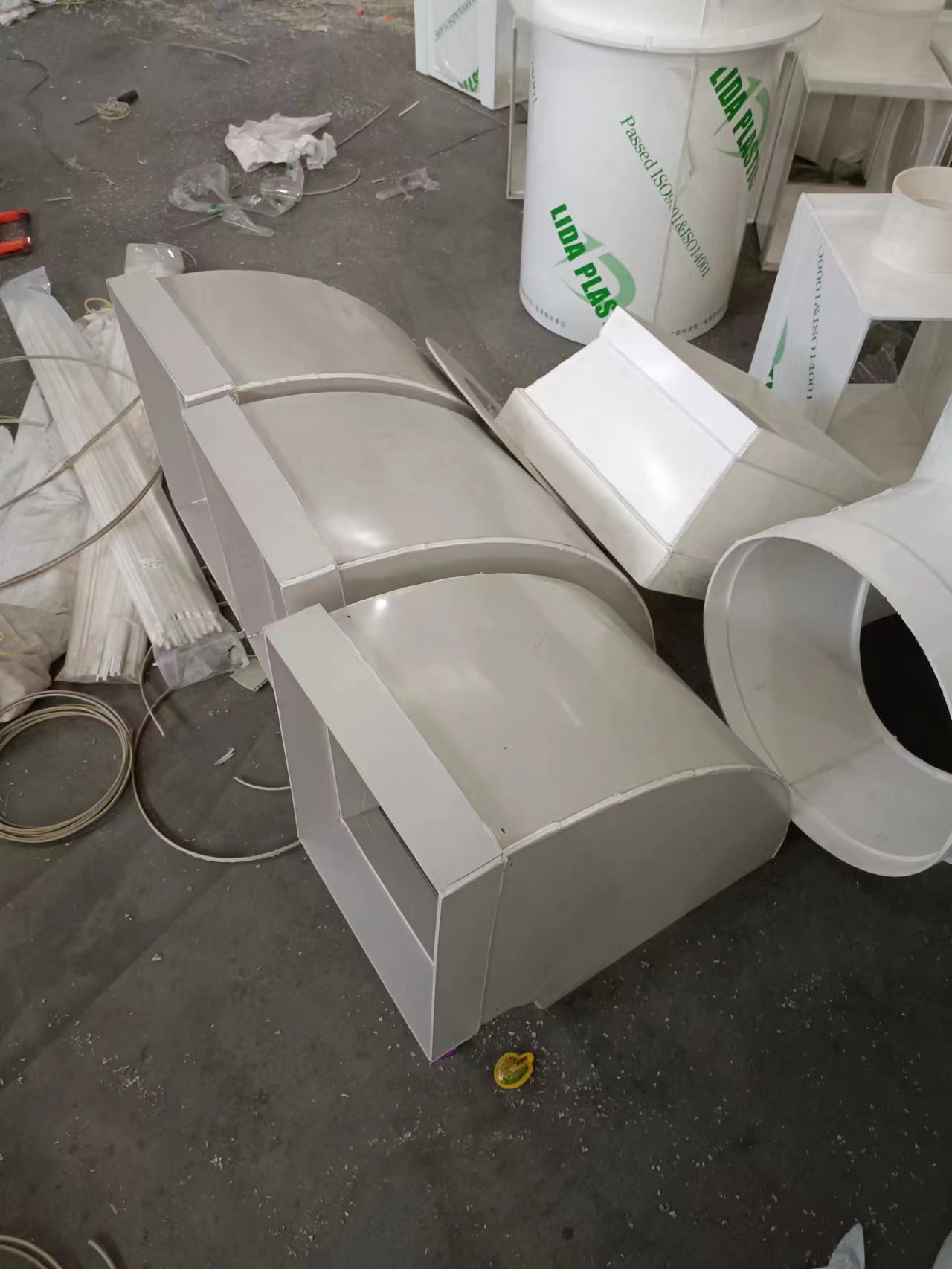 pvc方形彎頭