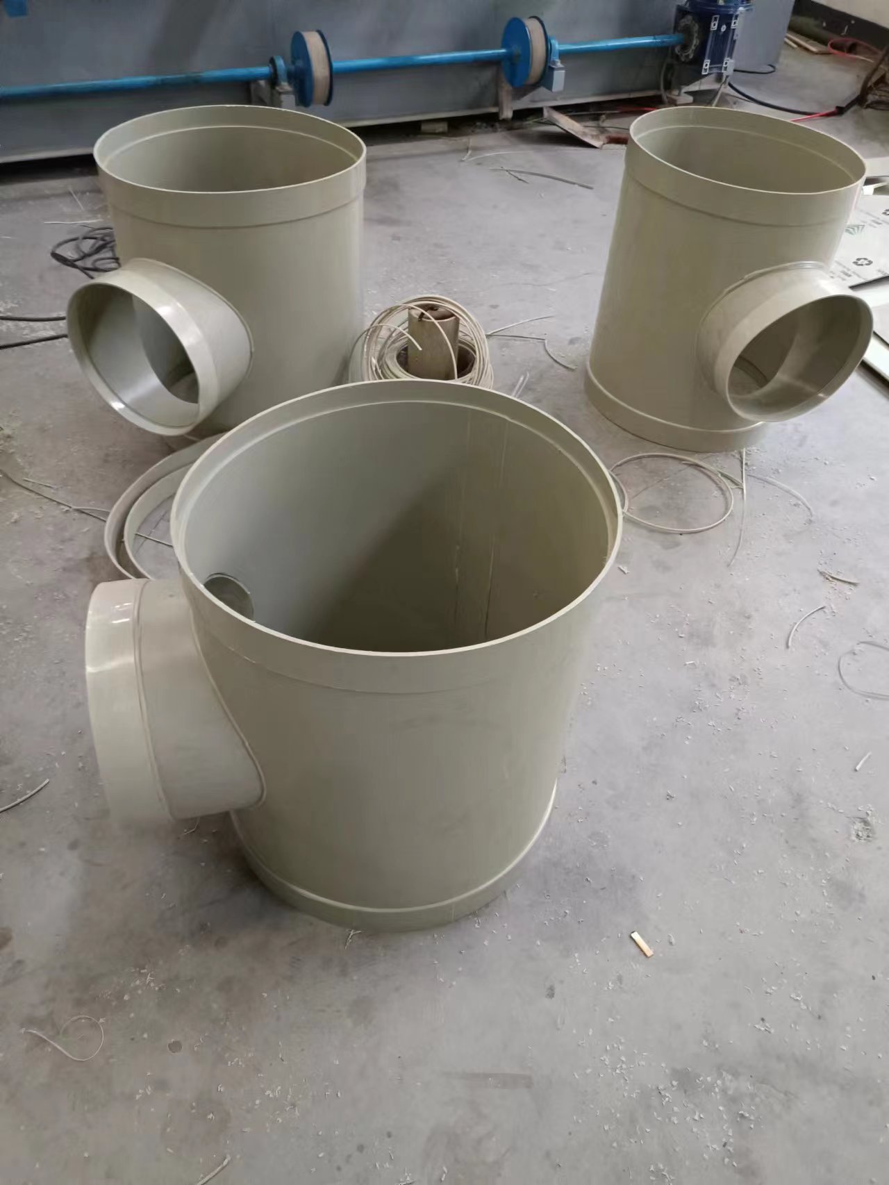 PP三通，45度斜插